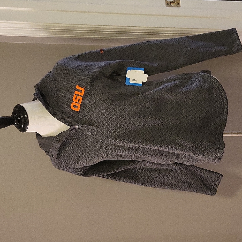 NWT OSU Columbia detailed pull-over size small